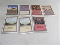 lot (7) Original MTG Magic Cards as is