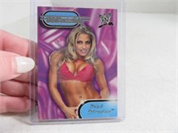 WWF Trish Stratus "DivaStating" D5 Fleer 02' Card