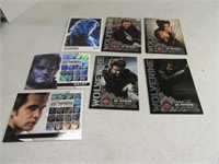 Lot (7) XMen Holographic Type Collector MarvelCard