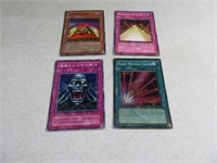 Lot (4) YuGiOh Holo 1st/Limited Edition Cards