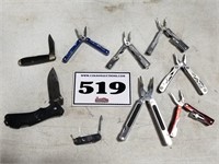 multi-tools and knives