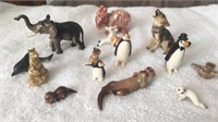 Assorted Miniature Animal Figures Inc Wade