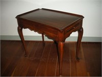 Vintage Cherry Tea Table w/pull out sides
