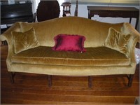 Camel Back Sofa, 80 inch Length