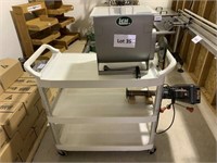 Lem Sausage Mixer w/ Mounted Motor & Stand