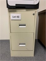 Two Filing Cabinets