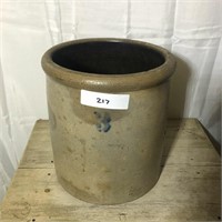 217 3 gal. Salt Glazed Stoneware crock