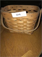 294 Longaberger Small Oval Handle Basket