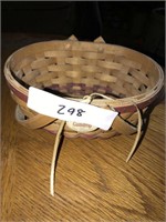 298 Longaberger Tree Trimming "Gumdrop" Basket
