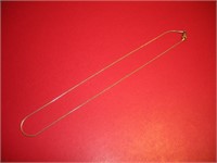 Sterling Silver Necklace  16 Inches Long