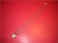 Sterling Silver Necklace  18 Inches Long