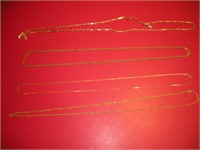 (4) Necklaces  26 Inches Long