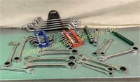 Stubby Wrenches, Ratchet Wrenches, Various Sizes