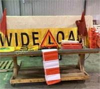 Wide Load Signs, Safety Triangles and Warning...