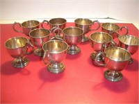 Silver Plate Cups