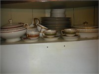 Assorted China (Contents of Shelf)