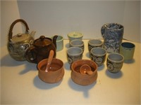 Ceramic Teapots and Cups