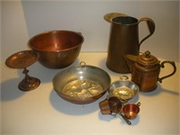 Assorted Copper Items