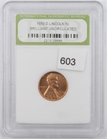 1959-D Lincoln One Cent Penny Graded