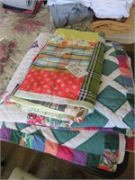 QUILT TOP/ HAND STITCHED QUILTS