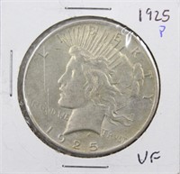 1925-P Silver Peace Dollar Coin