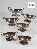 Sterling Silver Chalice Fruit Cup Set