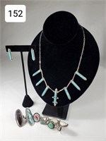 Navajo Southwest Jewelry - Lot of (7)