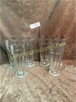 Large footed Ice cream glasses
