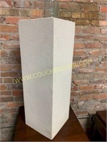 Square Column - faux concrete construction