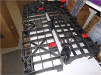 4 Way High Density Poly Pallet 12 by 40 by 6