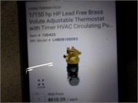 1/150 hp Brass Volute Thermostat