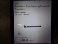 Bare Wire Heating Element