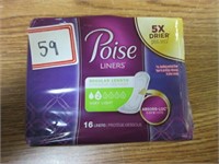 Poise Liners -New