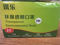 Transparent Environmental Masks