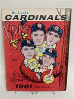 1961 St. Louis Cardinals Yearbook