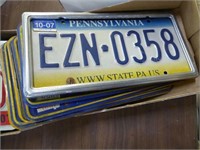 License plates (Penn)