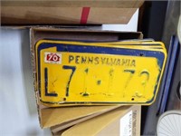 License plates (Penn)