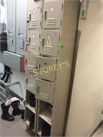 2 Sets of Staff Lockers - rough - 12 x 16 x 76