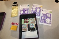 box-craft/cake stamp sets, xmas things , etc