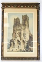 James Alphege Brewer Print Rheims Cathedral