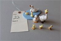 Vintage Miniature Figurines, ducks Hagen-Renaker