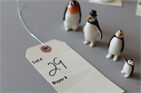 Vintage Miniature Figurines penguins Hagen-Renaker