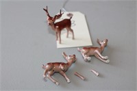 Vintage Miniature Figurines, deer Hagen-Renaker