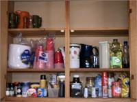 Contents of 3 shelves