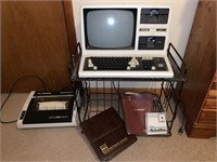 Vintage Microcomputer and Dot-Matrix Printer