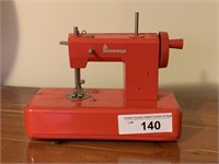 Vintage Penneys toy sewing machine