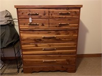 Cedar 5-drawer chest