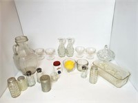 Vintage Glassware, Shakers, etc.