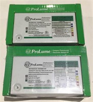 2 ProLume compact fluorescent ballast kits, new