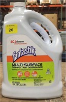 Two gallons of fantastik disinfectant/degreaser